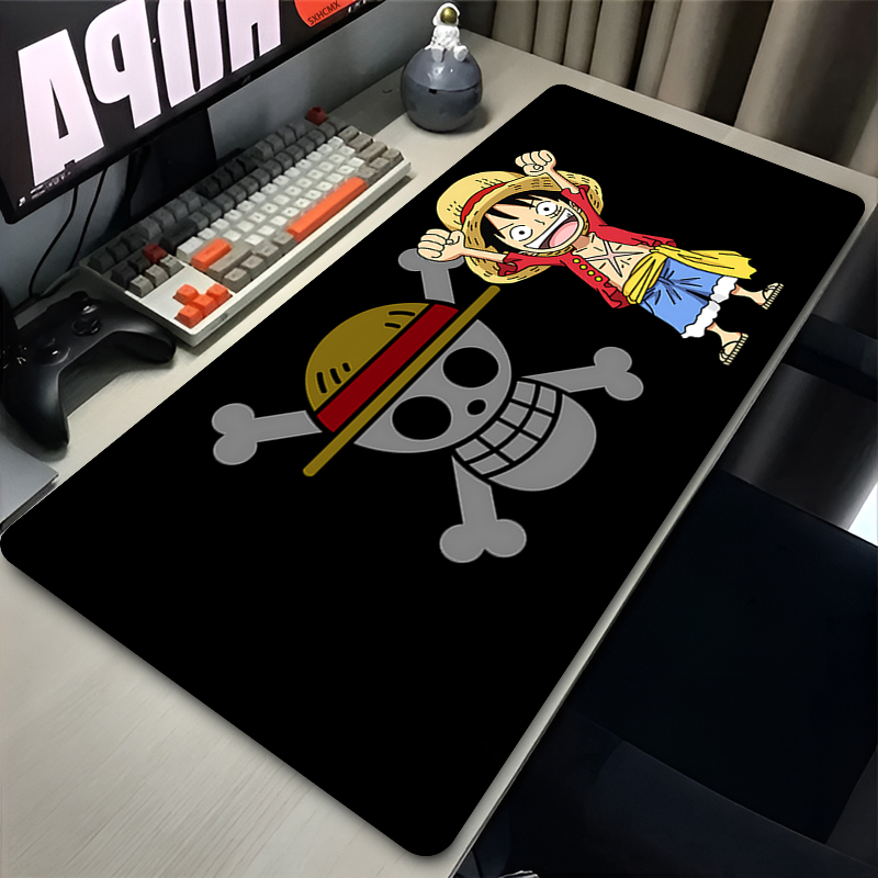Gaming Accessories Keyboards - マウスパッドコンピュータラップトップゲーマーキーボードマウスマットアニメワンピースかわいい大型マウスパッド Pc ゲームアクセサリー装飾デスクマット