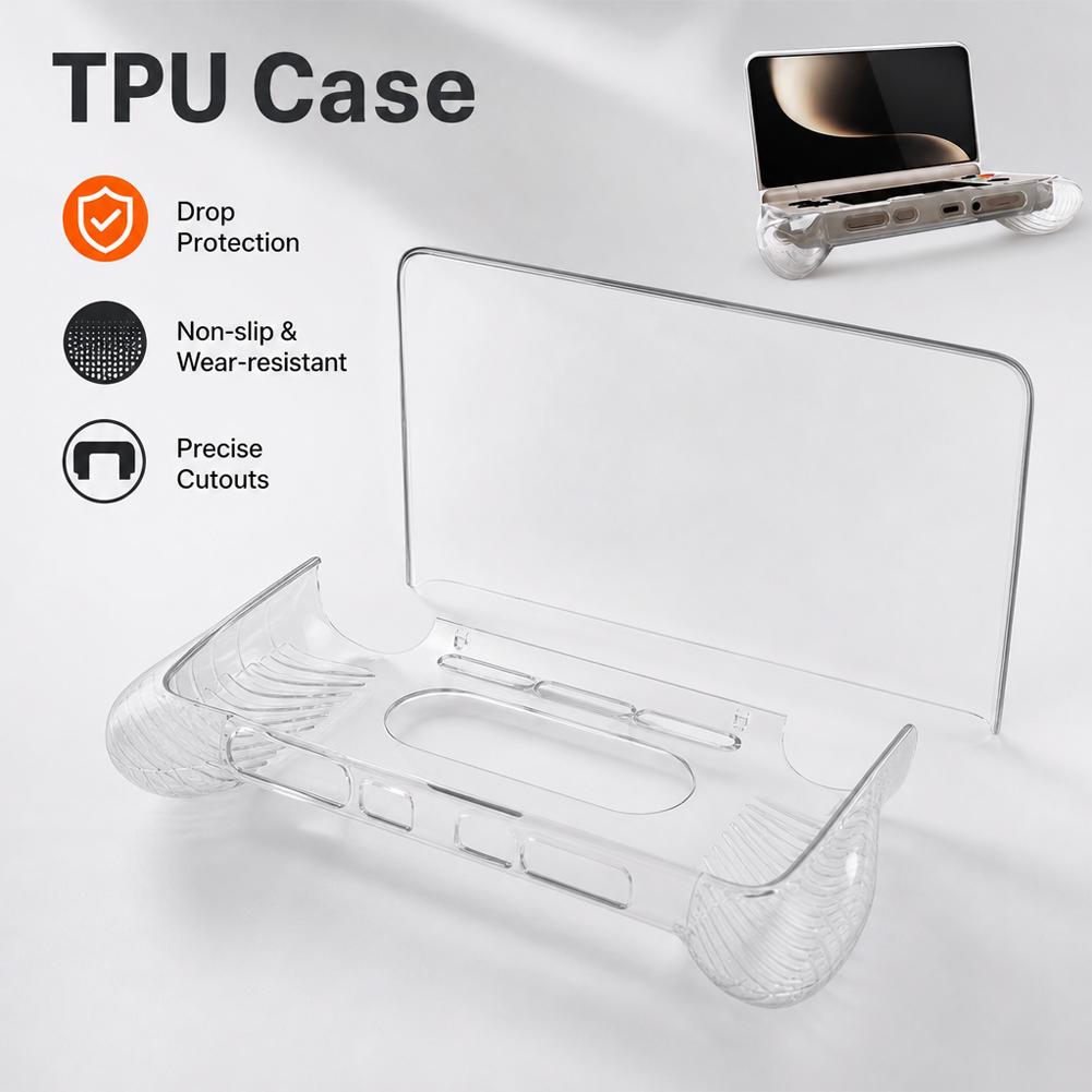 Gaming Accessories Dropshipping - AYN Thor 2in1 TPU 保護ケース滑り止めグリップデザイン人間工学に基づいたゲームコンソールアクセサリードロッププルーフ