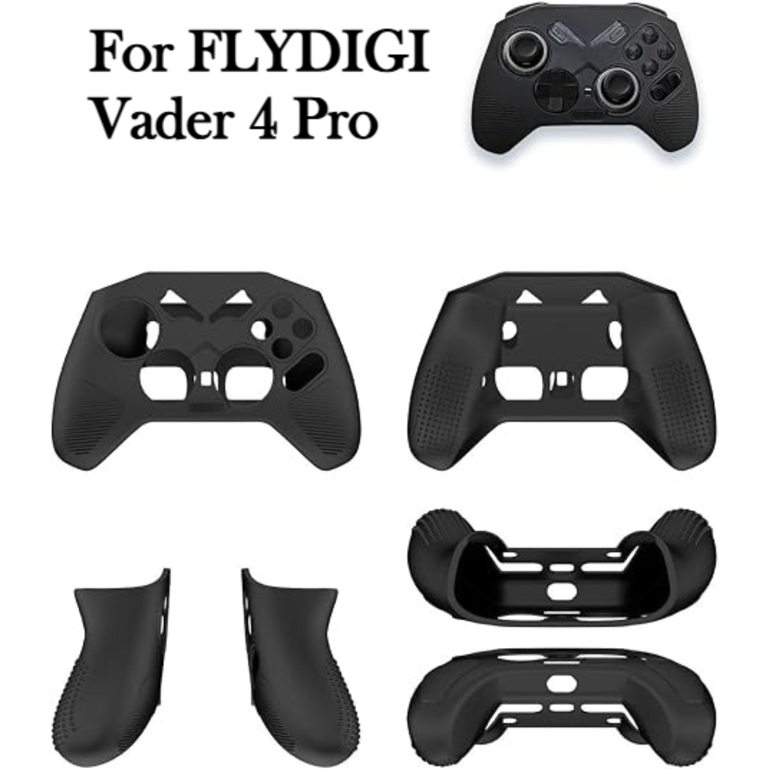 Gaming Accessories Dropshipping - 落下防止・防塵ソフトスキンケース、FLYDIGI Vader 4 Proゲーミングコントローラー用ゲームアクセサリー、シリコン製保護カバー