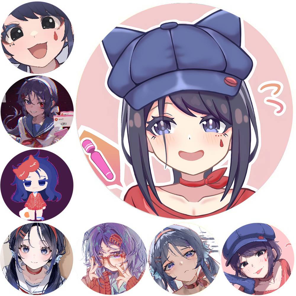 Gaming Accessories Kawaii - かわいいプリティホットミタホラーゲームミサイドバッジメタルブローチバッグ服帽子装飾コスプレアクセサリーギフト