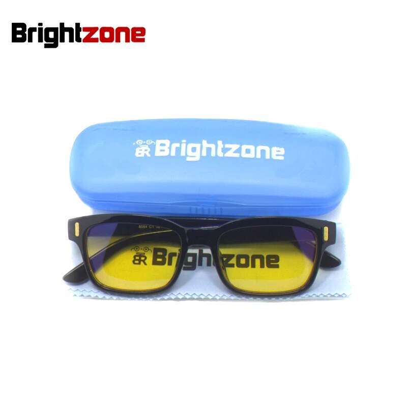 Gaming Accessories Men - Brightzone 新抗疲労 & Uv カット青色光フィルター停止眼精疲労保護ゲームスタイルフレームコンピュータメガネ男性
