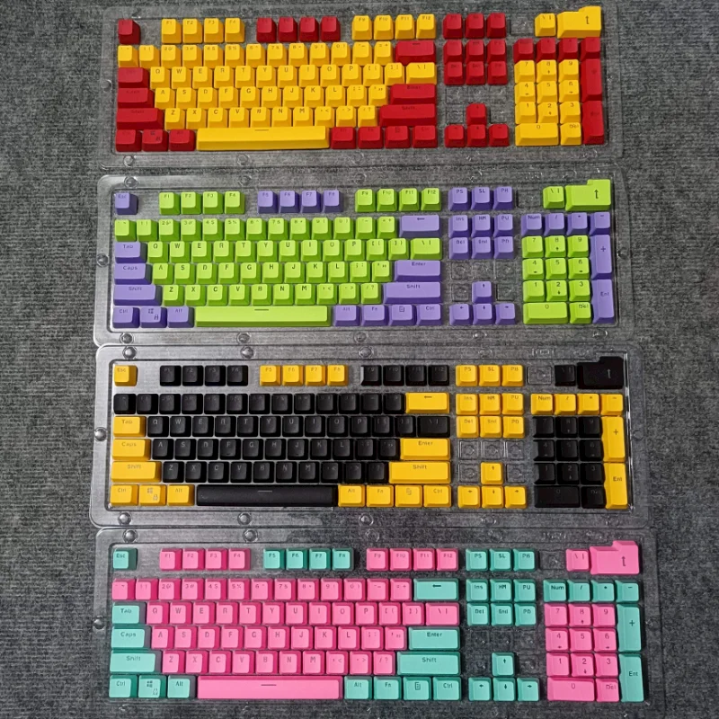 Gaming Accessories Pink - 良い Pbt Oem キーキャップ 61/87/104 キーカスタム