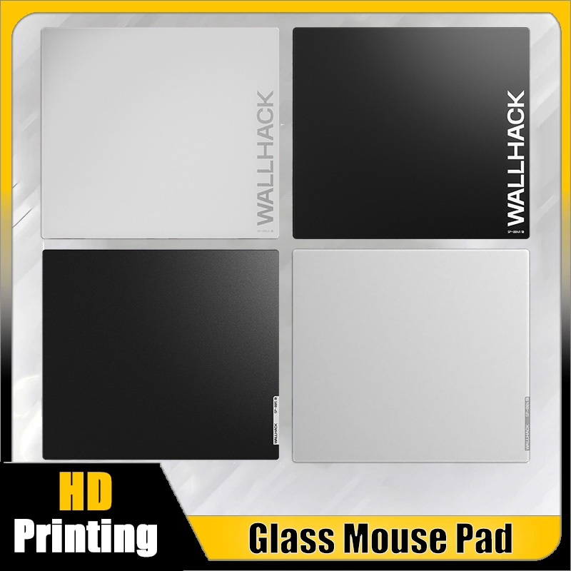 Gaming Home Accessories - 新しい SP004 SP005 ガラスゲーミングマウスパッド YUME つや消し表面デスクトップマット強化