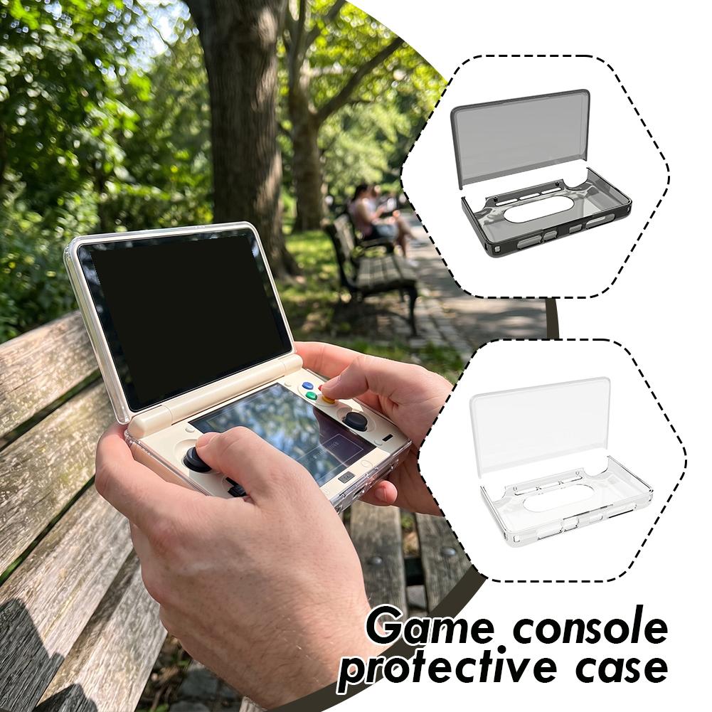 Gaming Accessories Dropshipping - AYN Thor用透明TPU保護カバー 耐衝撃・落下防止 ソフトスキンケース ハンドヘルドゲームアクセサリー スリムフィット