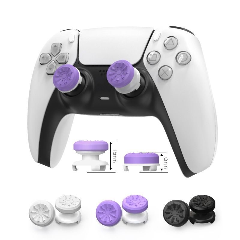 Controller Grip Cover - シリコンキャップ ハイライズ フリックス スティック P4 PS5