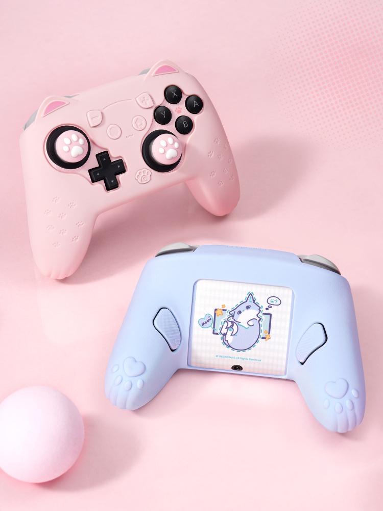 オリジナルシリコン保護ケーススイッチ 2 プロコントローラー - Gaming Accessories Pink のレビューと価格