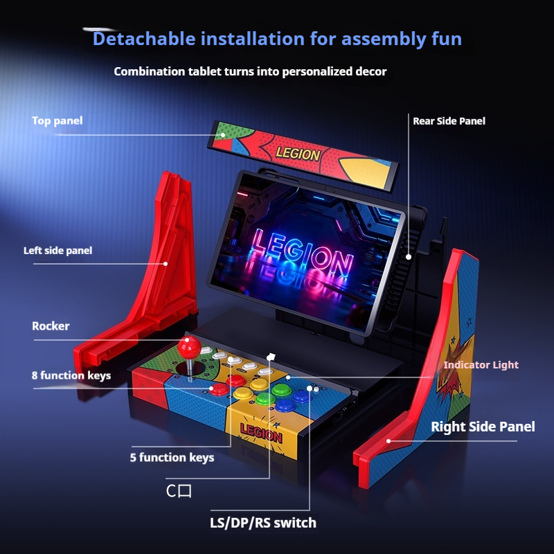 Lenovo Legion Y700タブレット用アーケードド - Gaming Home Accessories のレビューと価格
