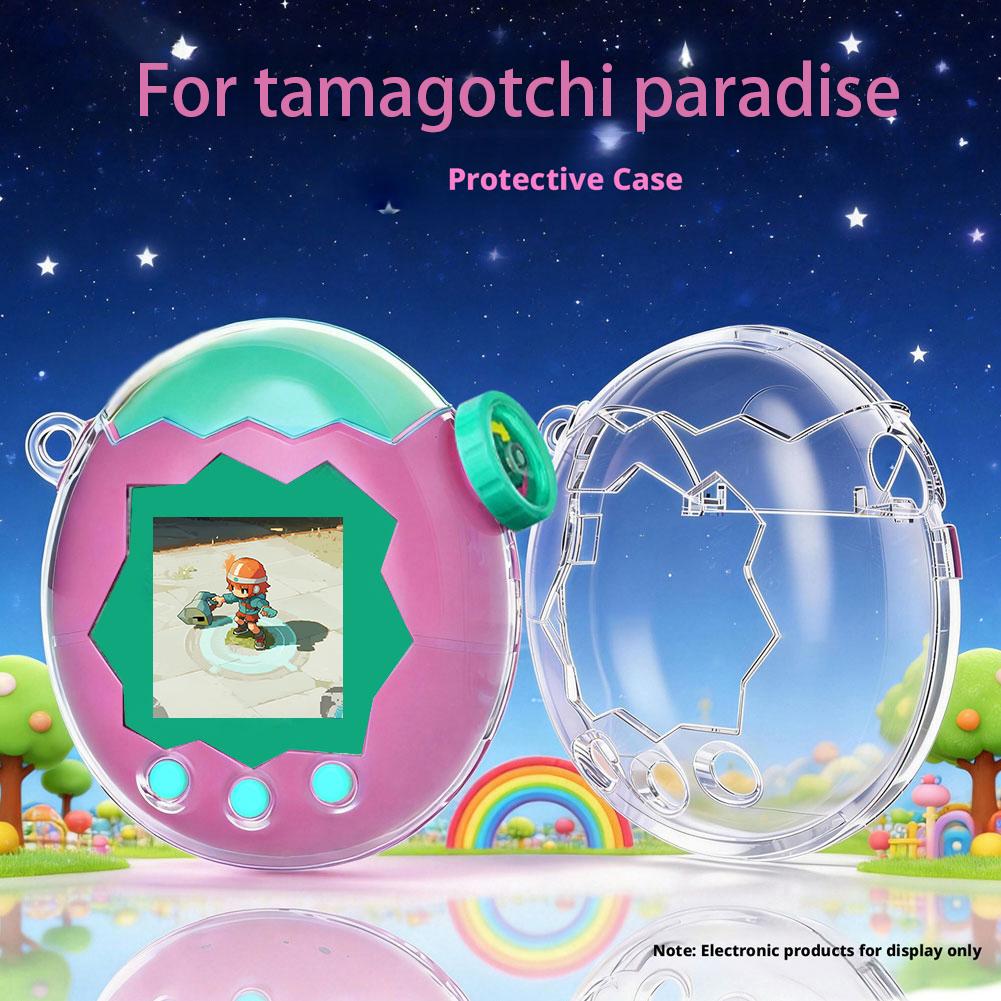 透明保護シェルたまごっちパラダイス用シンプル耐衝撃アンチスク - Gaming Accessories Kawaii のレビューと価格