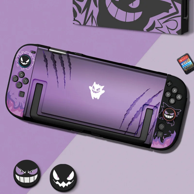 アニメパープルゲンガー保護ケース Nintendo Swit - Controller Grip Cover のレビューと価格
