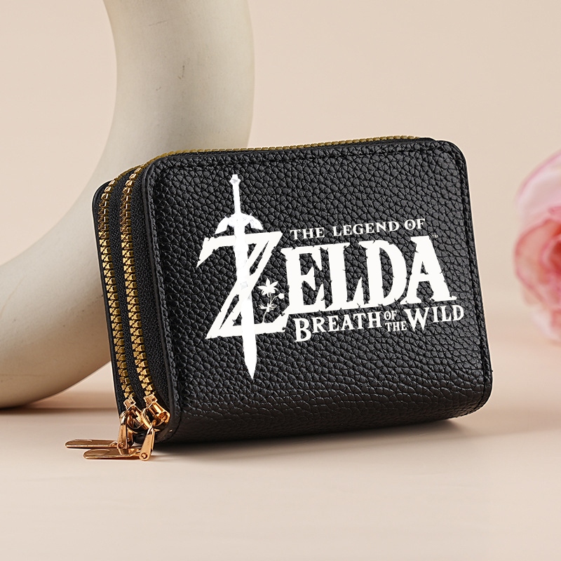 ゼルダ財布アニメゲームキャラクタープリント財布ファッションキ - Zelda Gaming Accessories のレビューと価格