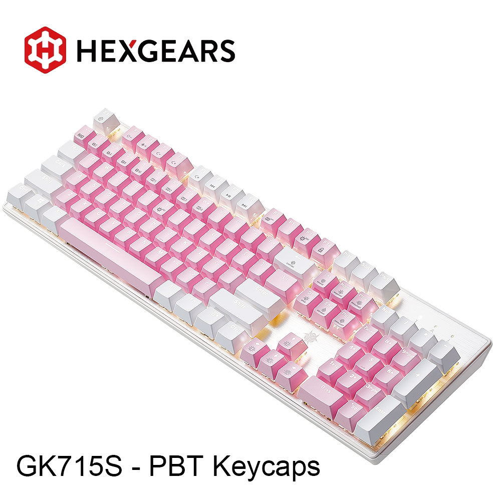 HEXGEARS GK715S メカニカルキーボード 104 - Gaming Accessories Pink のレビューと価格