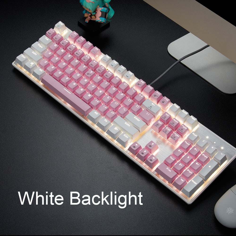HEXGEARS GK715S メカニカルキーボード 104 - Gaming Accessories Pink のレビューと価格