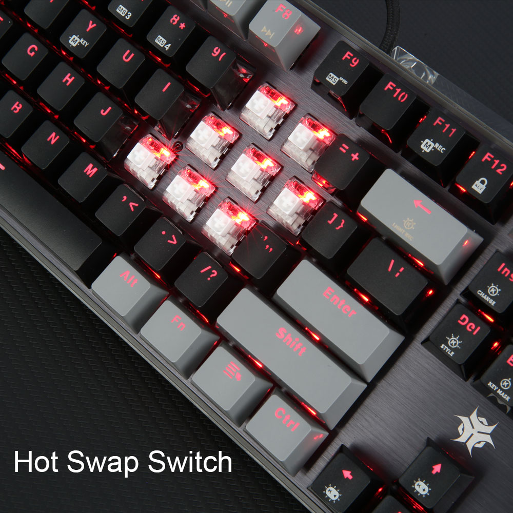 HEXGEARS GK715S メカニカルキーボード 104 - Gaming Accessories Pink のレビューと価格