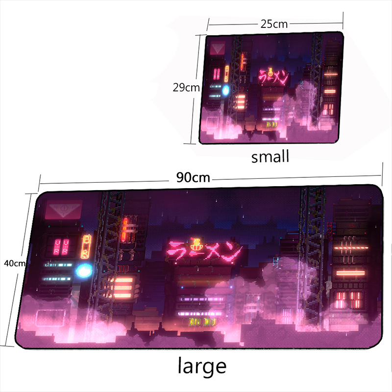 Mrglzyピンク日本のネオンマウスパッドゲーミングマウスパ - Gaming Accessories Pink のレビューと価格