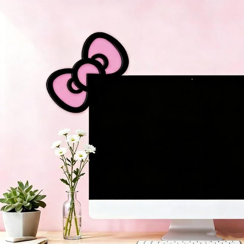 新しい 1/2 個木製ちょう結び PC アクセサリーかわいい - Gaming Accessories For Pc Setup のレビューと価格