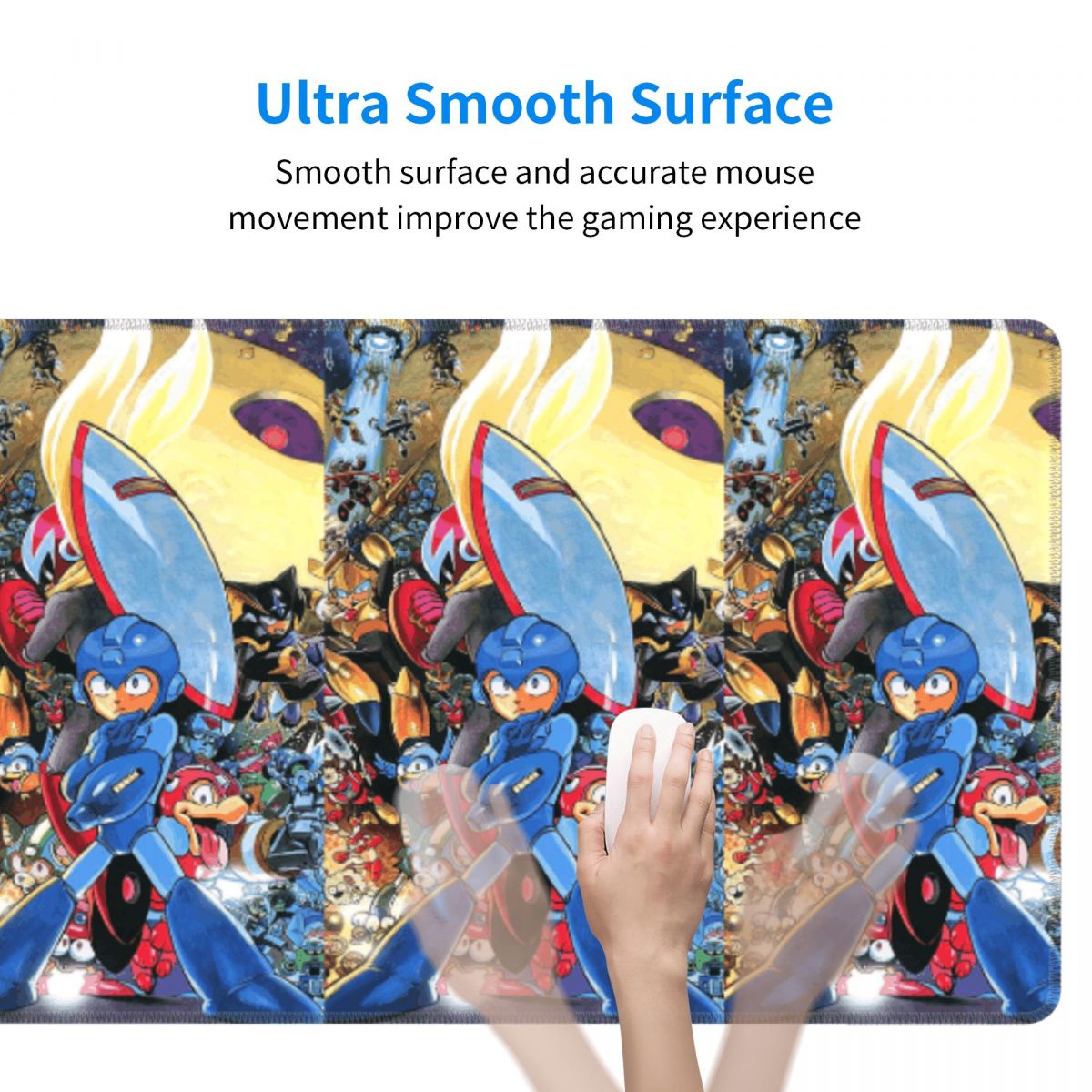 大型マウスパッド メガマン ビデオゲーム メガマン ゲーマー - Gaming Accessories Men のレビューと価格