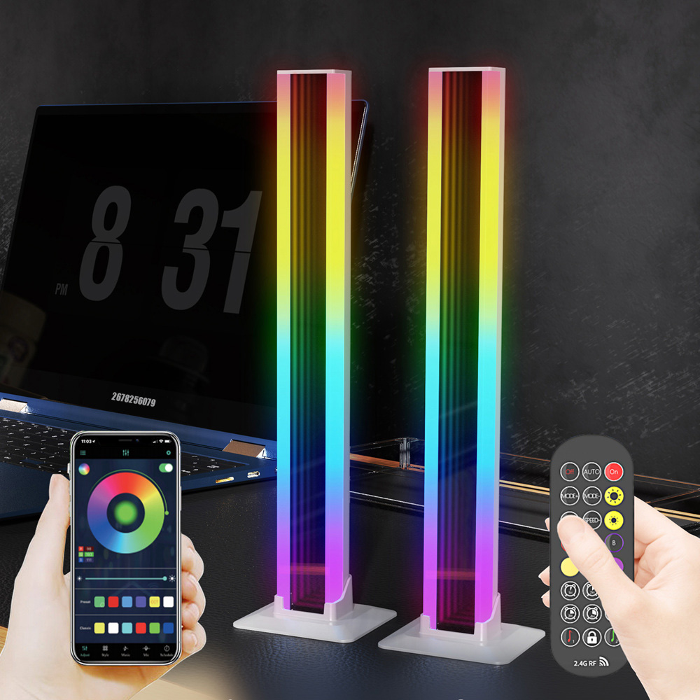 Rgb abyssミラーテーブルランプ、LEDアンビエントラ - Accessories For Your Gaming Room のレビューと価格