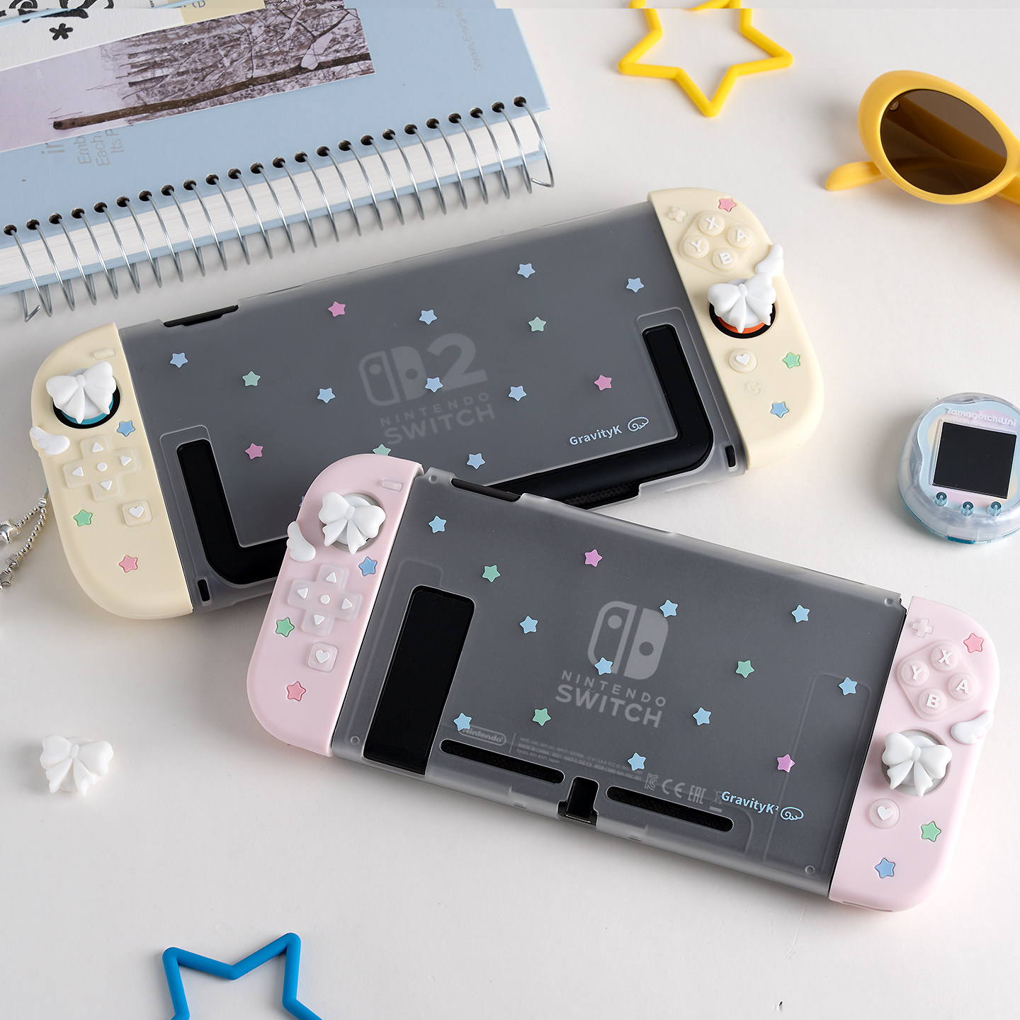 オリジナル保護ケーススイッチ 2 Oled Ns スターボウ - Controller Grip Cover のレビューと価格