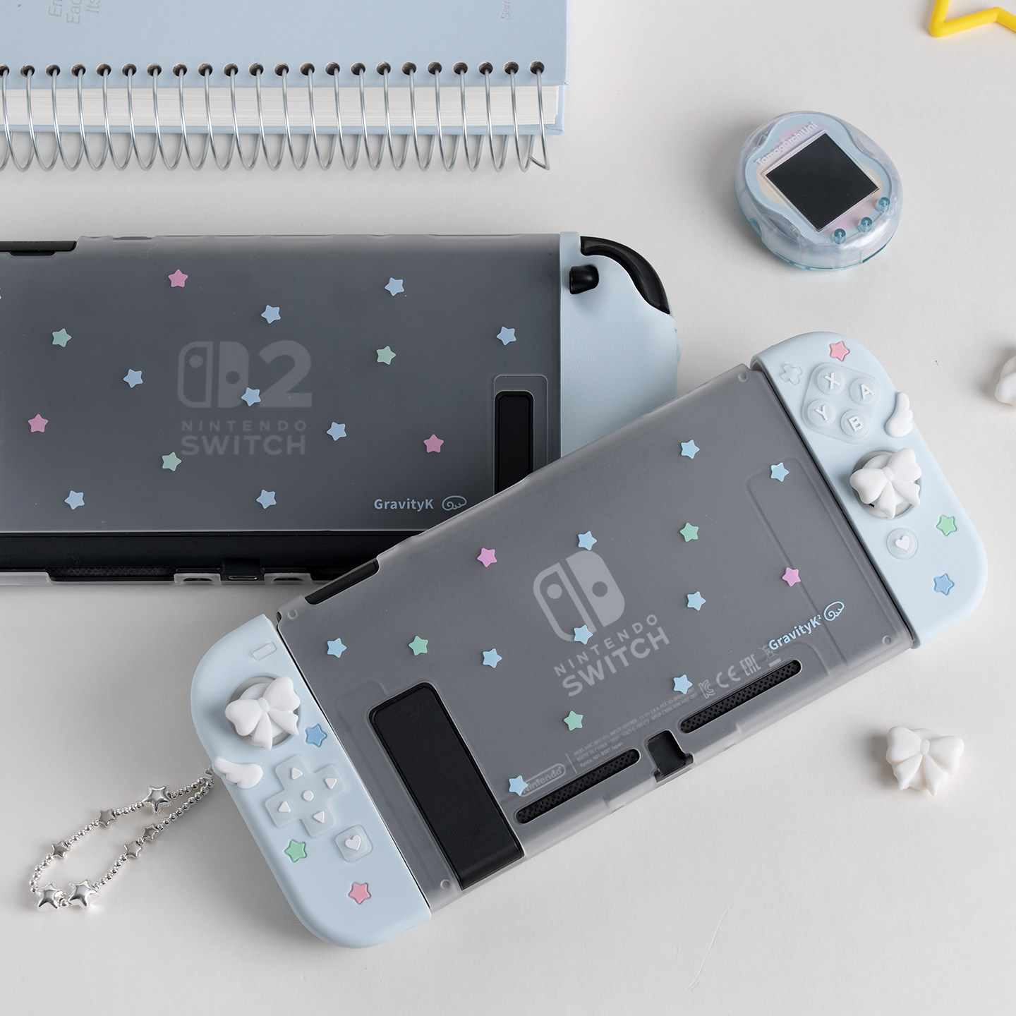オリジナル保護ケーススイッチ 2 Oled Ns スターボウ - Controller Grip Cover のレビューと価格