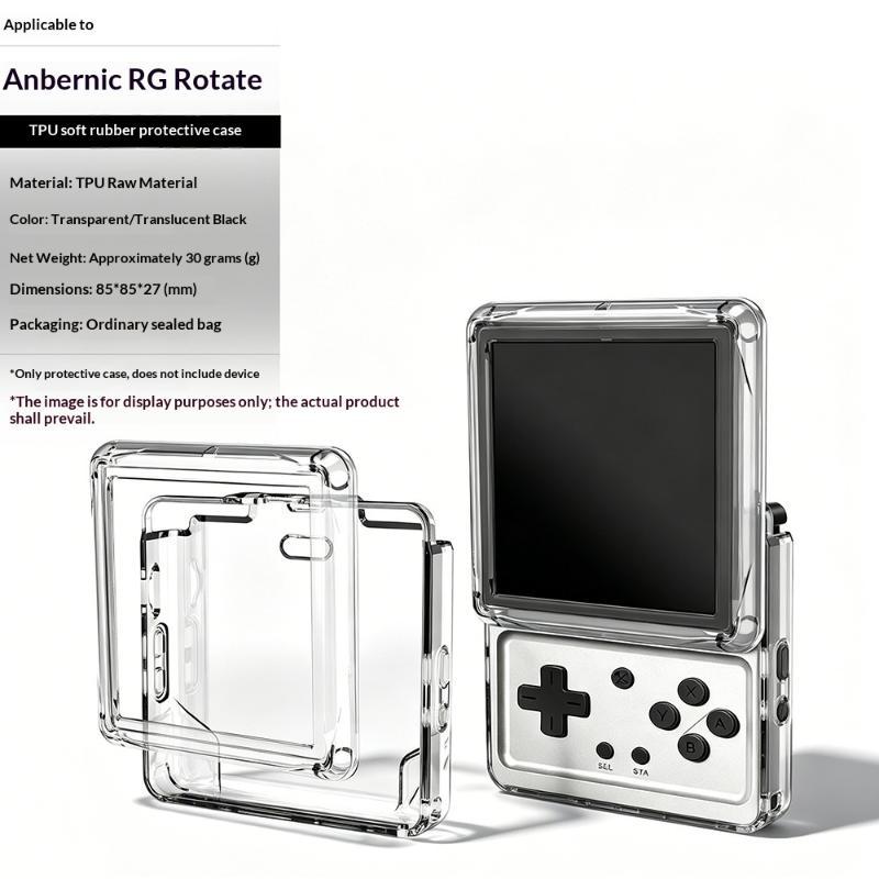 RGハンドヘルドゲームケース TPU 360度回転 耐衝撃  - Gaming Accessories Dropshipping のレビューと価格