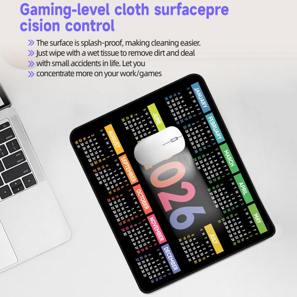 2026 カレンダー マウスパッド 防水 ホーム オフィス  - Gaming Home Accessories のレビューと価格