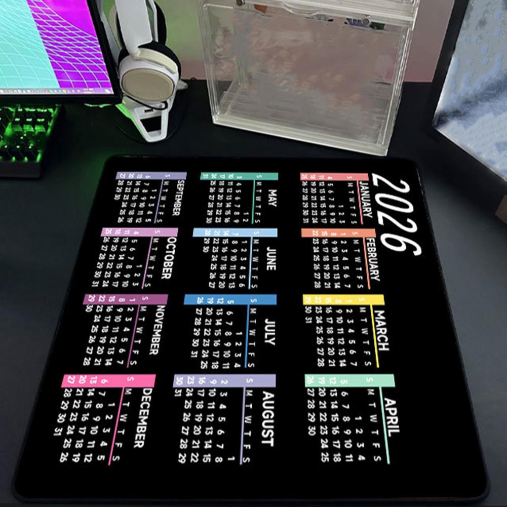 2026 カレンダー マウスパッド 防水 ホーム オフィス  - Gaming Home Accessories のレビューと価格