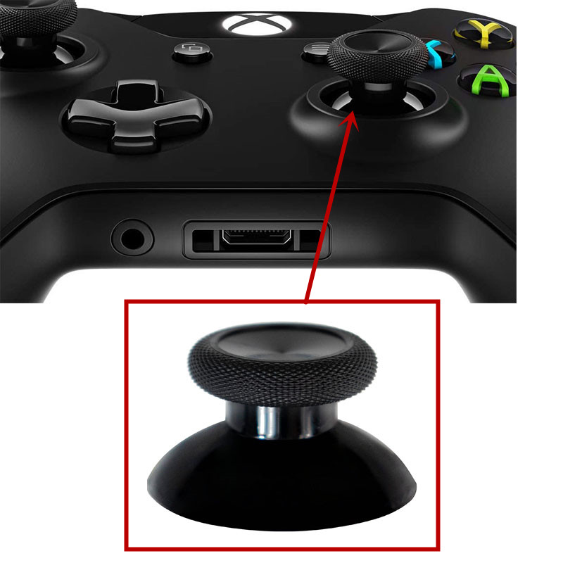 50-100 個交換用キノコサムスティック 3D アナログス - Controller Grip Cover のレビューと価格