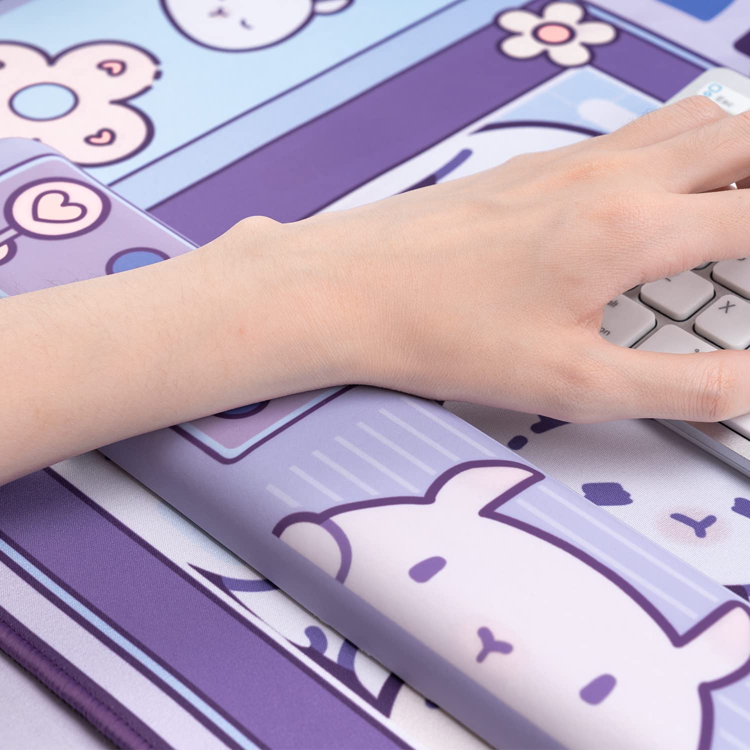 大型Kawaii-ゲーム用マウスパッド,かわいいピンク,紫, - Gaming Accessories Pink のレビューと価格