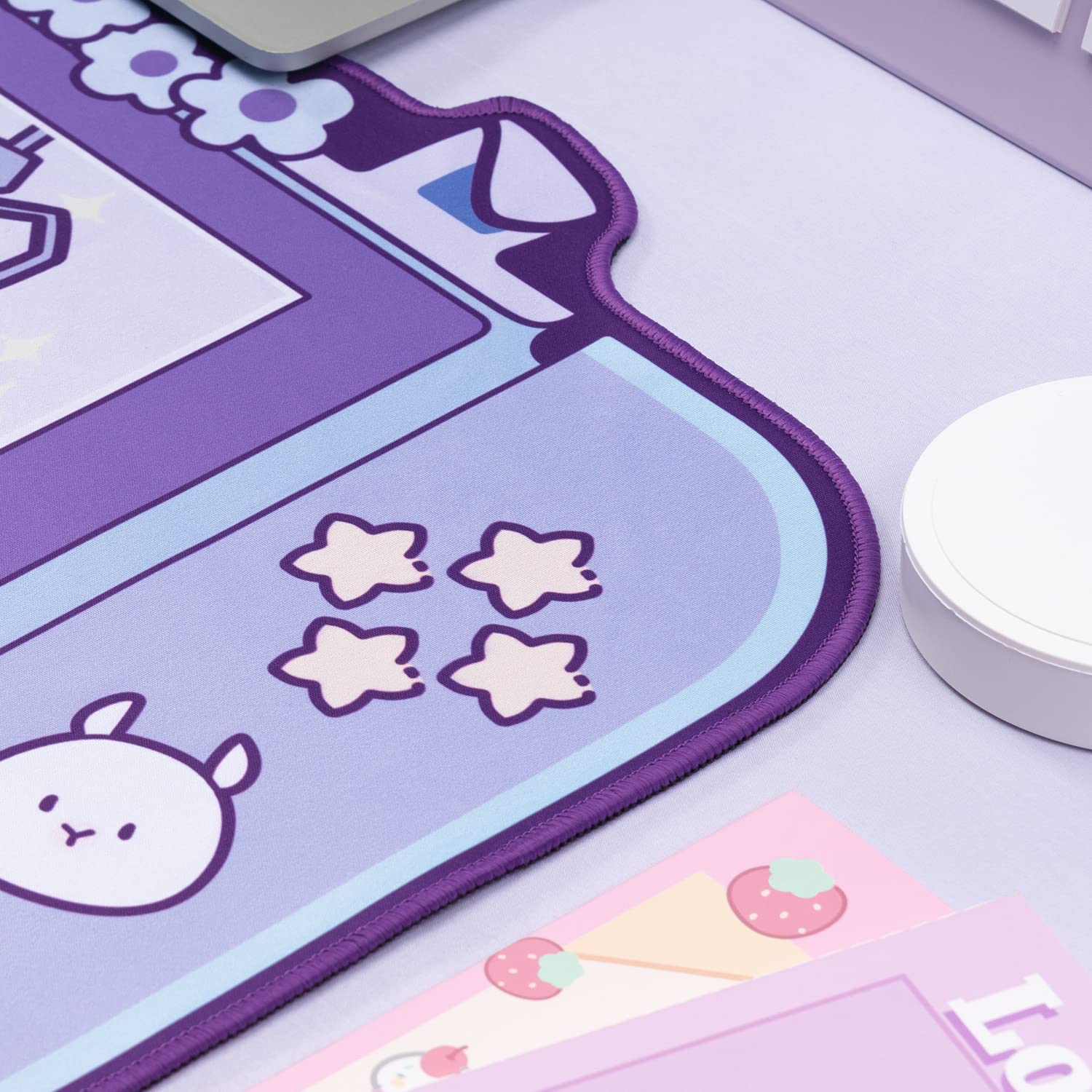 大型Kawaii-ゲーム用マウスパッド,かわいいピンク,紫, - Gaming Accessories Pink のレビューと価格