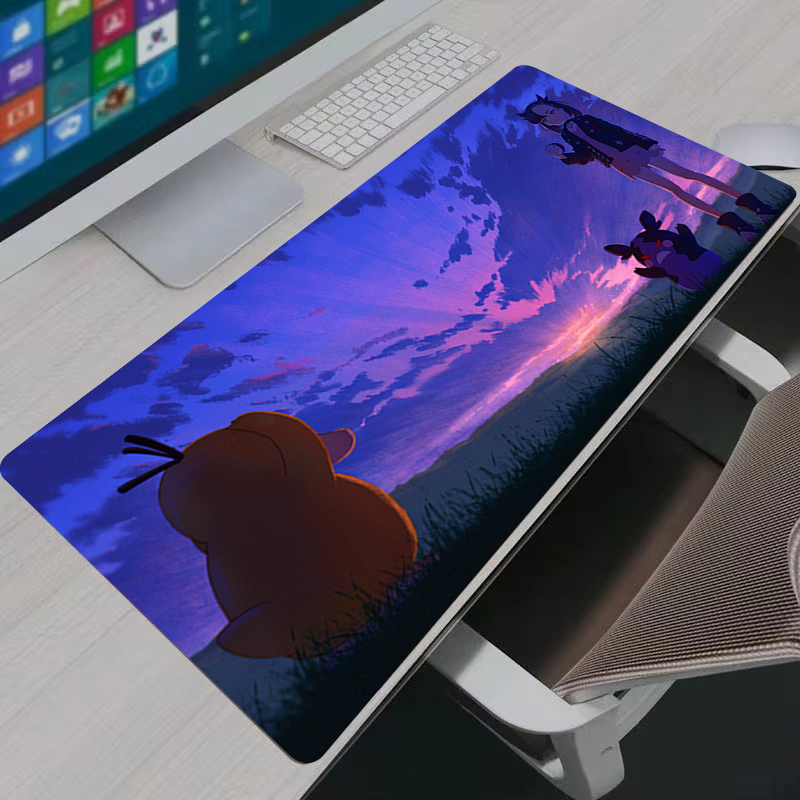 マウスパッドアニメ P-ポケモン Psyduck XXL 大 - Gaming Accessories Keyboards のレビューと価格