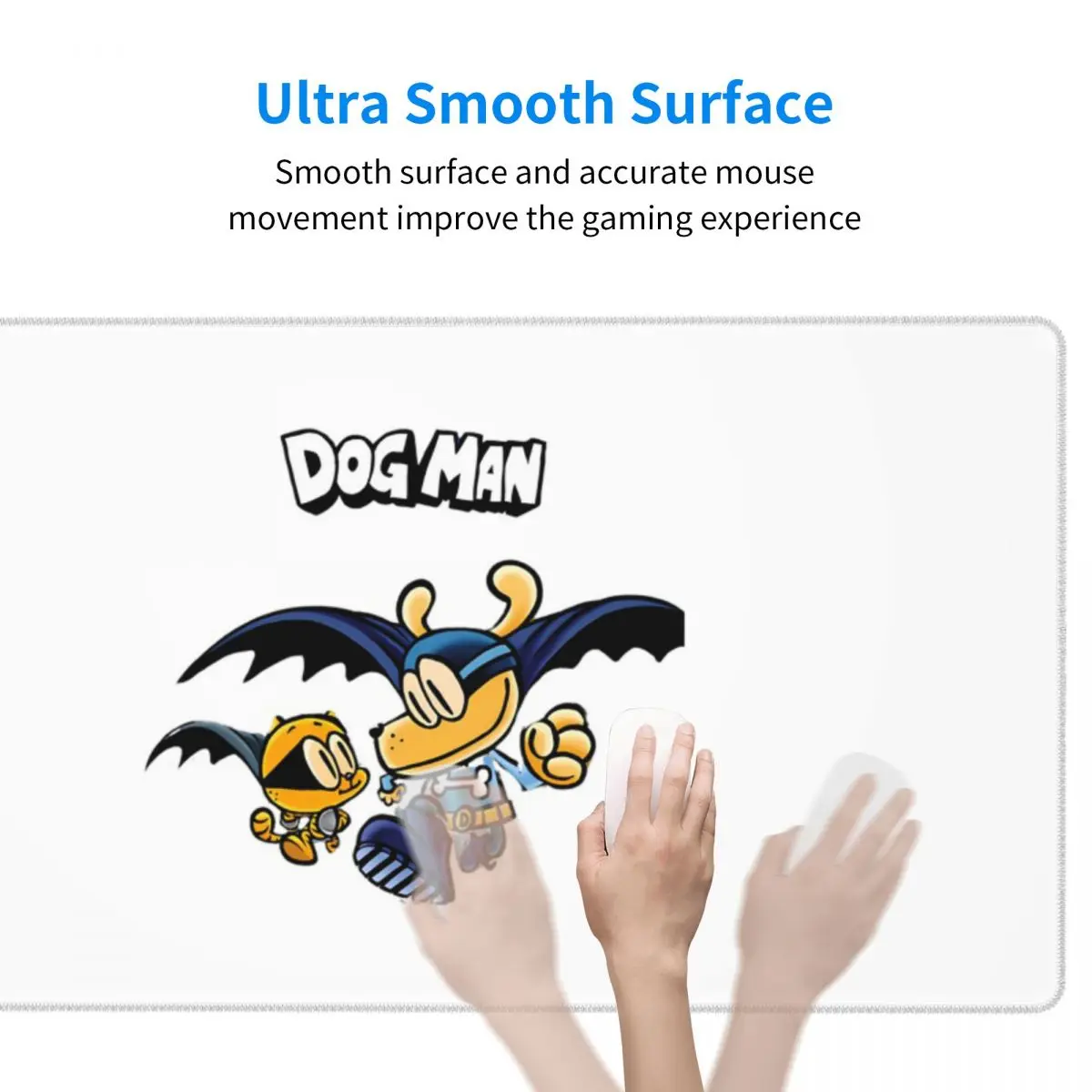 大型マウスパッド犬男とピーティ猫アニメ漫画ゲーマーPCラップ - Gaming Accessories Men のレビューと価格